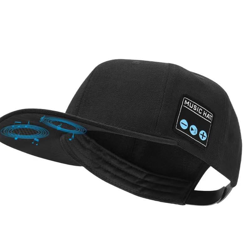 Bluetooth Dual-Speaker Speaker Baseball Cap, Outdoor Sports Sunshade Golf Duck Tongue Sun Cap, Suitable for Music Lovers