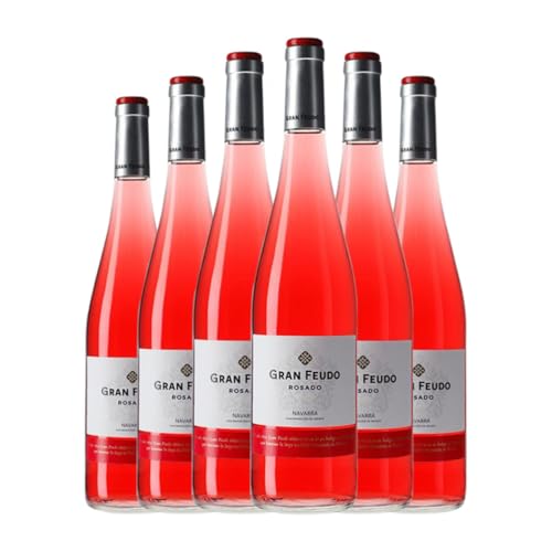 Gran Feudo Rosado Garnacha Navarra 75 cl Vino rosado (Caja de 6 Botellas de 75 cl)