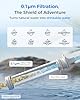 Waterdrop Gravity Water Filter Straw, Camping Water Filtration System, Water Purifier Survival for Travel, Backpacking and Emergency Preparedness, 1.5 gal Bag, 5 Stage Filtration, Pack of 1 #4