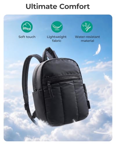 BAGSMART Camel Mini Backpack
