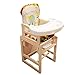 Diaod Bébé Dinette, Portable bébé Chaise Haute, Pliable Chaise de Salle à Manger Multifonction, Siège Junior avec Harnais de sécurité et Plateau Amovible (Color : A)