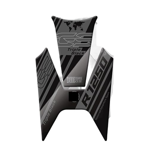 Protection réservoir anti-rayures en caoutchouc avec autocollant arête de poisson R1250GS