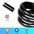 2 Feet Universal Gas Grill Regulator and 100lb Propane Tank Adapter Converts POL to QCC1 / Type 1 with Gauge Propane Hose Adapter