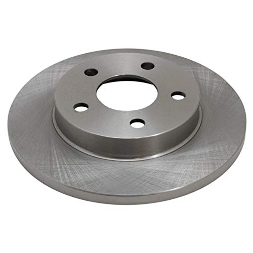 Image of TRQ Rear Brake Pad and Rotor Set Semi Metallic