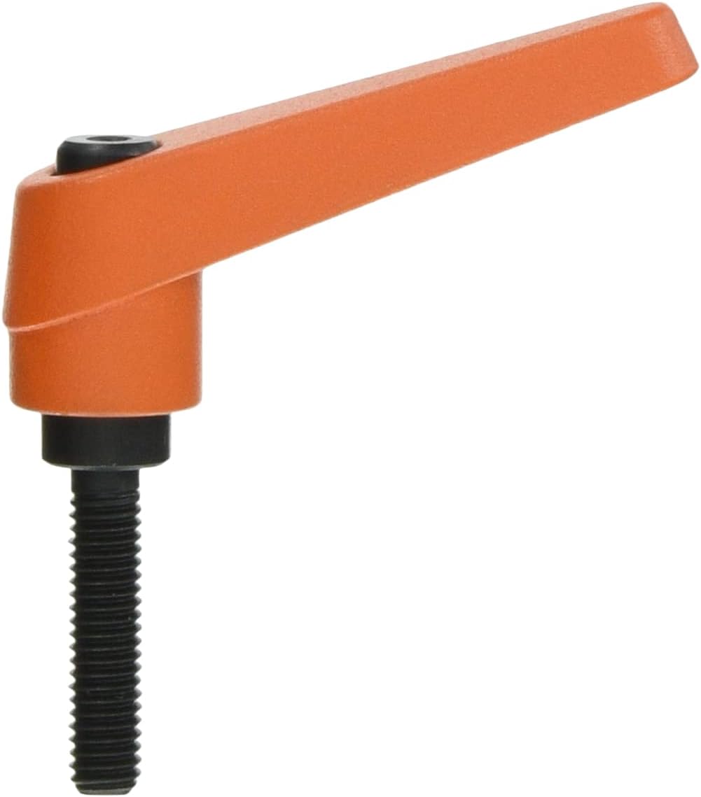 TRUSCO TCMR625 Clamp Lever, Male Screw, M6, Thread Length: 1.0 inches (25 mm)