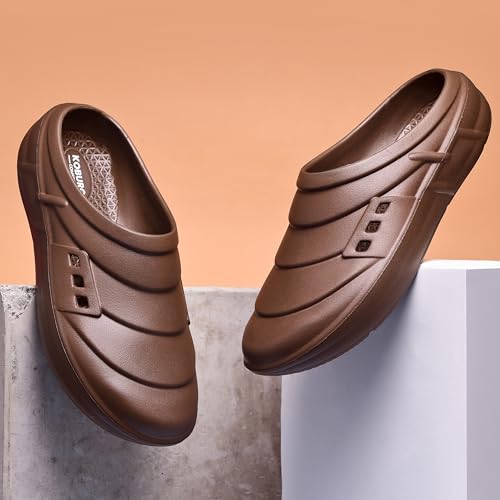 Image of KOBURG Plasma Stylish Clogs for Men|Casual Walking Clogs|Sandals|Comfortable & Light Weight|Stylish & Anti-Skid|Waterproof KF-174