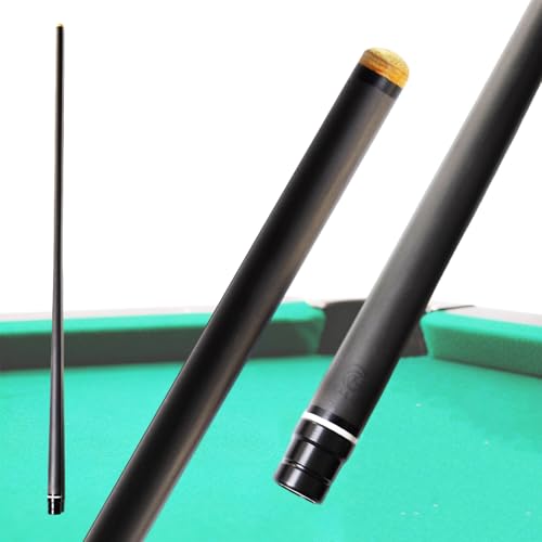 EAGLEKING 29-inch PING Carbon Pool Cue Single Shaft 11.8mm 12.5mm or 13mm Tips Ultra Smooth and Controllable Pro Taper (5/16-14_12.5mm)