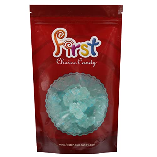 Firstchoicecandy Rock Candy Strings 1.5 Pound Bulk Bag (Light Blue Cotton Candy) #TOP2