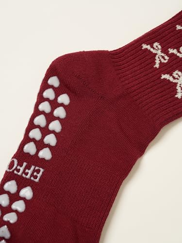 Image of Shapes Studio Half Calf Grip Socks, Cute Fruit Pilates Socks, Ruffle Socks, Non-Slip for Barre Yoga