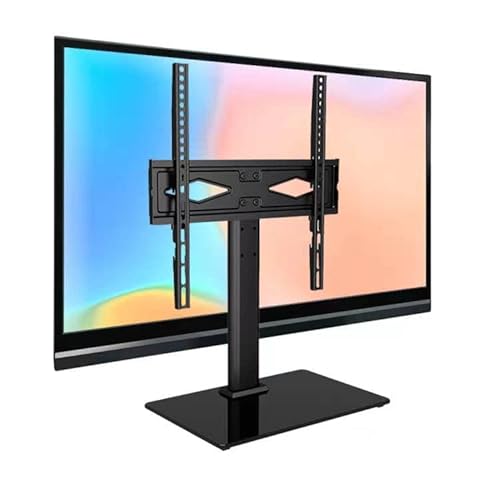 テレビスタンド モニター台 移動式 TVスタンド テレビ台 壁寄せテレビ台32～55インチ対応 耐荷重30KG 左右20度調節 3段目高さ調節可能 壁寄せテレビ台 VESA 400x400mmまで 自立型テレビスタンド テレビ台モニター台 壁寄せテレビスタンド コード収納 (32～55インチ, ブラック)
