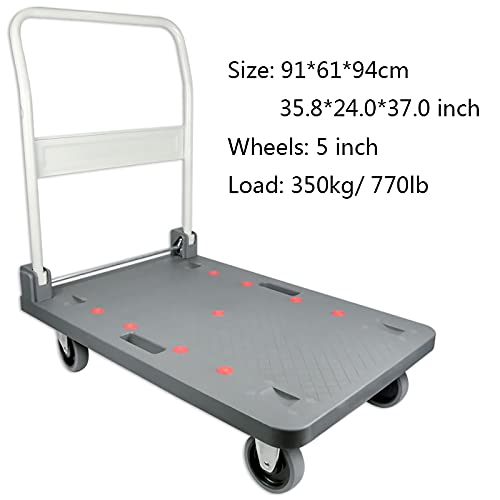 Carretilla plataforma plegable multifuncional miniatura 2