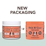 Natural Dog Company Skin & Coat Chews, Salmon & Peas Flavor, Dog Vitamins and Supplements for Healthy Skin and Coat, Itch Relief for Dogs with Allergies, with Biotin, Vitamin E, and Omega 3 - Image 2