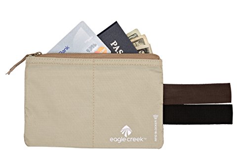 Eagle Creek Travel Gear RFID Blocker Hidden Pocket, Tan, One Size3