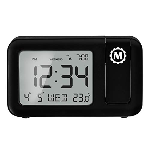 Marathon Projection Clock With Large Display And Backlight #TOP6