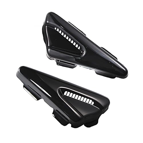 image for Rudyness Motorcycle Black Tank Side Frame Covers For Harley 2007-2017 
