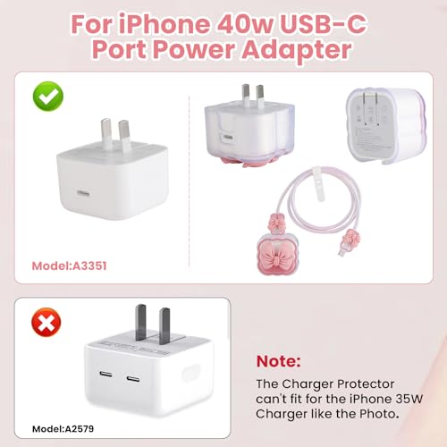 Coque de chargement USB-C iPhone évite rayures bloc MacBook Air 40W - 3