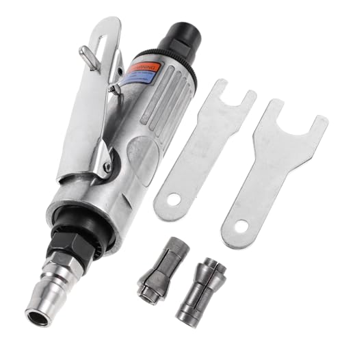 Holibanna Pneumatic Die Grinder Tool High Powered Straight Grinder Compact Design for Carving Polishing Grinding for Woodworking Metalworking Applications