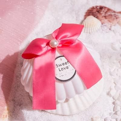 10/20pcs Sweet Love Shell-Shape Gift Boxes Wedding Favor Sweet Candy Box Romantic Rings Jewelry Box Party Christmas Decor 2021 (Pink2,20pcs)