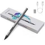 Stylus for Surface Pro 12/11/9/X/8/7/6/5/4/3, Go 4/3/2/Laptop 6/5/4/3/Studio/Book, Pro 11 Copilot Pen for Surface Fast Charge, Gray