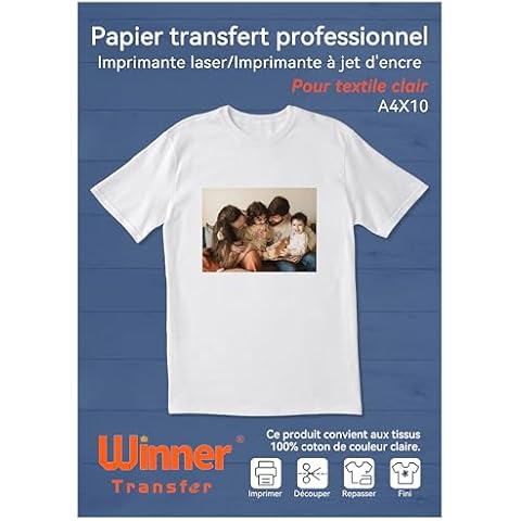 Papier transfert WinnerTransfer A4 Cover
