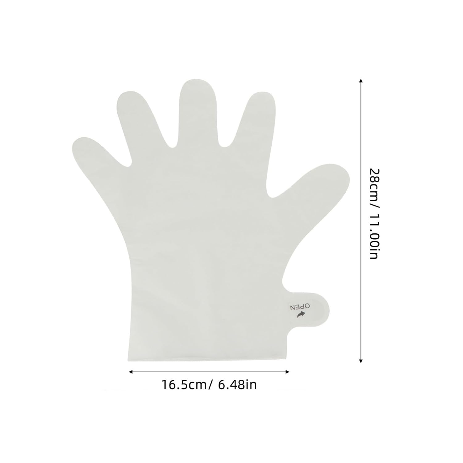 5 Pcs Moisturizing Hand Masks for Hands Softening with Pe Pp and Fabrics Material and Rejuvenation