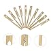 ULTECHNOVO 10pcs Heat Resistant Bamboo Test Tube Clip Holder for Boys and Girls School Industrial Lab