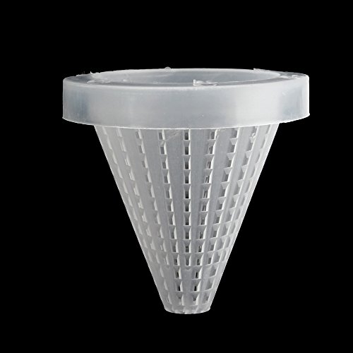 Senzeal 6Pcs Aquarium Live Red Worm Cone Feeder Plastic Frozen Brine Shrimp Fish Food Feeding Cup For Fish Tank With Suckers #TOP2