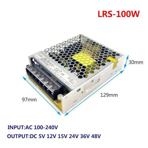 Alimentation à découpage SMPS 100W à sortie unique et boîtier profilé mince - 3