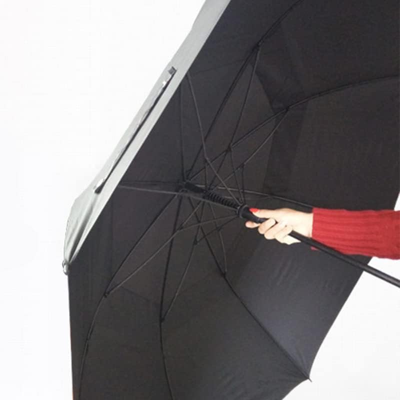 Miniatura 2 de plplaaoo Paraguas de negocios, paraguas transpirable de doble capa, paraguas automático de doble capa transpirable paraguas de negocios sol y lluvia