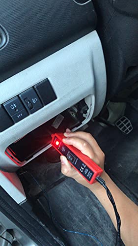 AUTOAND Circuit Tester 6V-24V DC Car Power Circuit Probe Kit for Polarity Test & Component Activation Electrical Tester with Overload Protection, LED Test Light, Circuit Breaker Finder with 4M Lead - Image 6