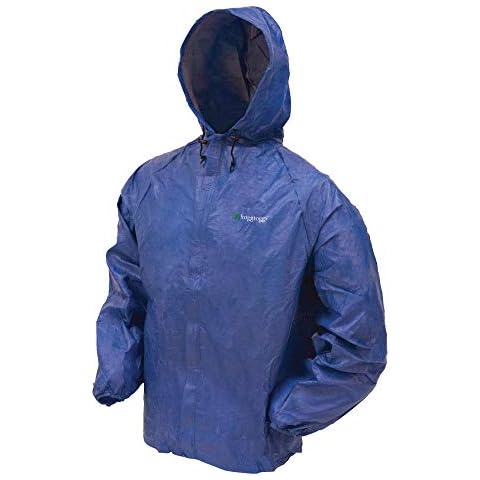 FROGG TOGGS Men's Ultra-lite2 Ultra Lite2 Waterproof Breathable Jacket, Blue, L UK Cover