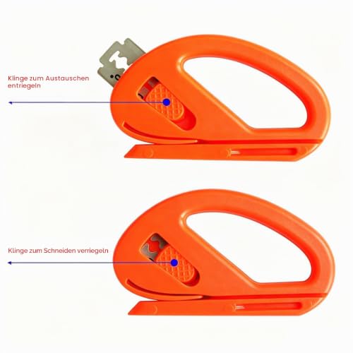 Foto von Gebildet Snitty Sicherheitsschneider Folienschneider Auto Vinyl Wrap Schneidwerkzeug Carbon Fiber Cutting Anwendung Messer,Packung mit 4