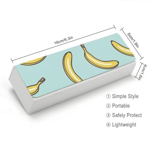 Étui à lunettes rigide jaune protégeant vos lunettes de soleil des rayures - 2