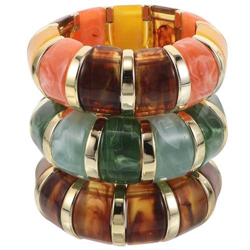 Joncs acrylique au design géométrique irrégulier et finition luxe