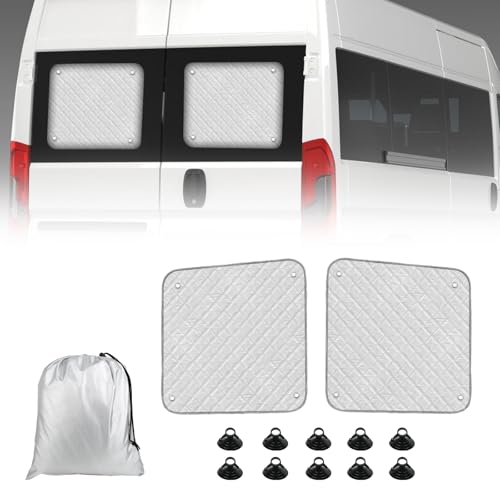 Parasol ventanas traseras Fiat Ducato de alta densidad con aislamiento térmico