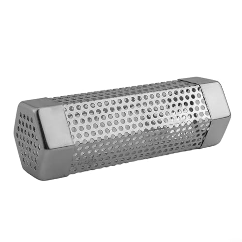 Kit de tubo de humo de pellets de 6 pulgadas, accesorio de acero inoxidable con cepillo de limpieza y gancho diseñado para varios tipos de parrilla (6 pulgadas)