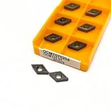 Lames De Tour CNC En Carbure Doré, 10 Pièces, DCMT070204 VP15TF UE6020, Pour Outil De Tour...