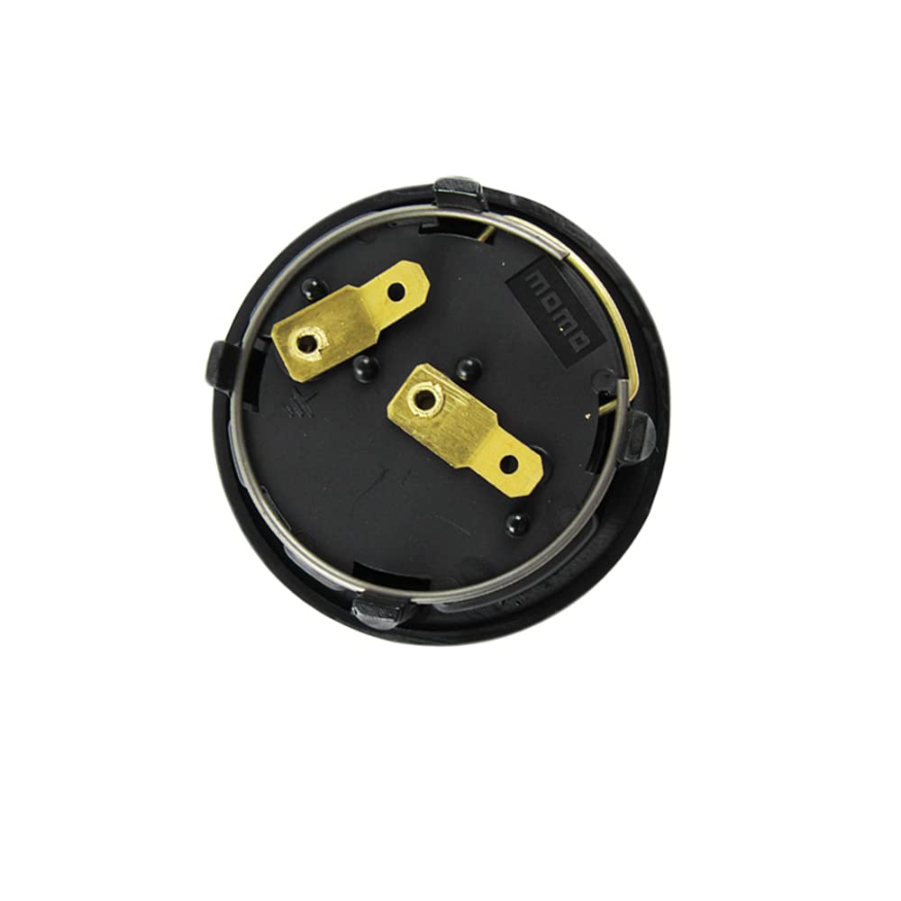 Q1-TECH, Round Horn Button for Aftermarket 6-bolt Steering Wheels with two Inch Opening for Horn Button (#7)