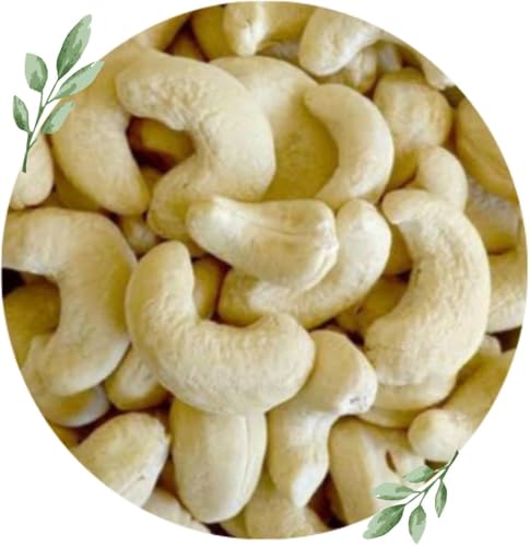 Image of MarwarBites Whole Cashews 500gm | Crunchy & Unsalted Whole Cashews | Kaju Dry Fruit Rich in Protein & Fiber | Freshly Packed in Reusable Jar | Healthy Vegan Snack