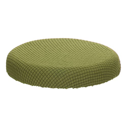 PATIKIL 11" Round Bar Stool Cover, Washable Elastic Stool Cover for Diameter 11"-13" Chair, Lawn Green
