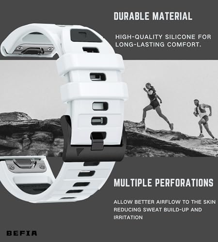 Image of 22mm Watch Band for Garmin fenix 8 47mm 5 6 fenix 7 sapphire solar band Quick Fit 22 Watch Bands for Garmin Watch Forerunner 965 955 epix gen 2 47mm Strap Comfort for Men Women