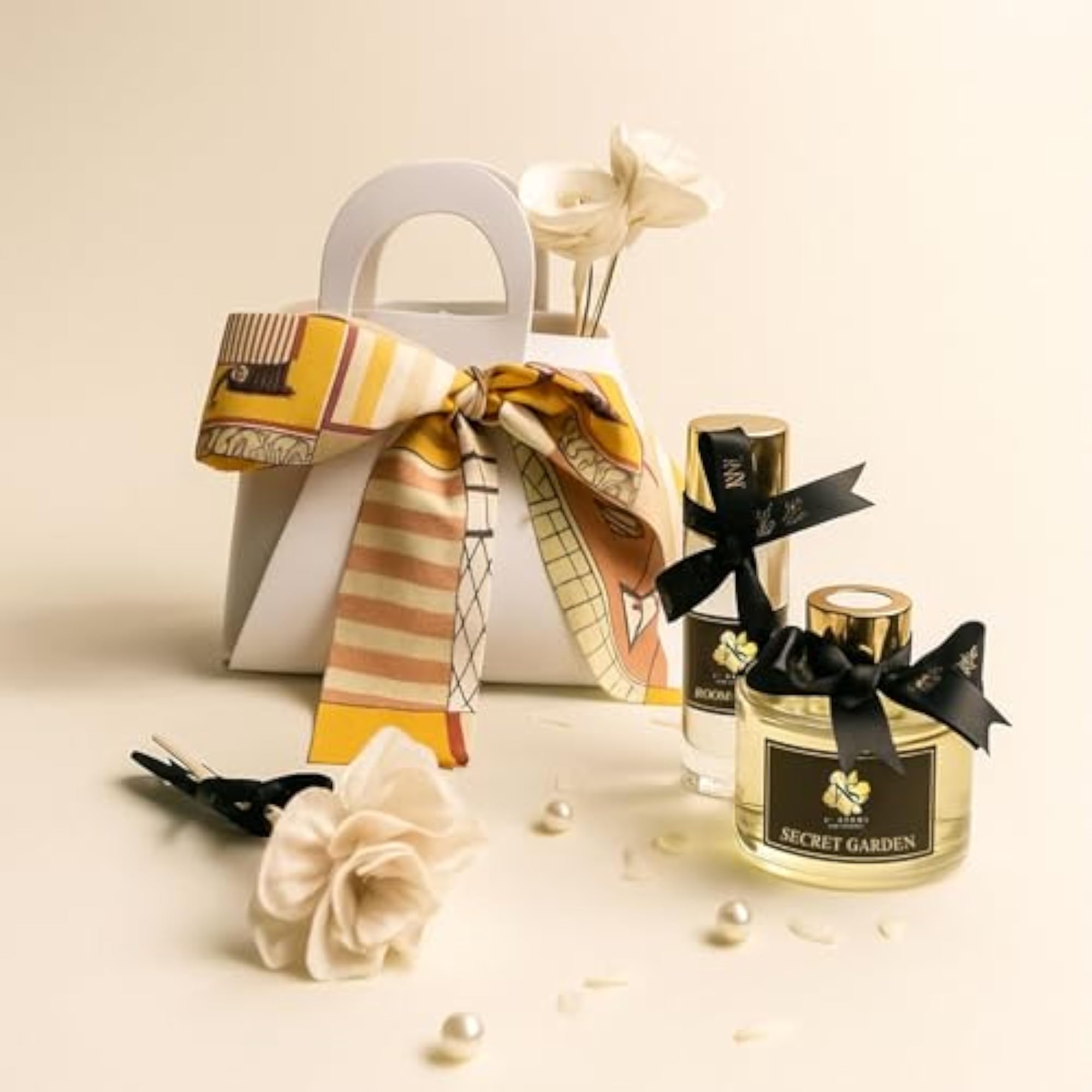 Luxury Reed Diffuser Gift Set with Aroma Bag