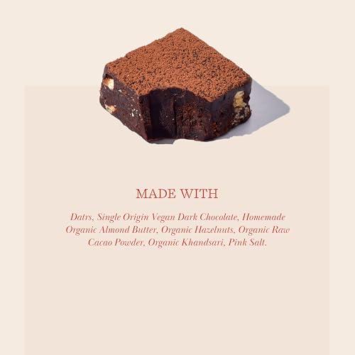 Image of The Cinnamon Kitchen Healthy Snack Combo 315g Cacao Hazelnut Date Fudge & Berry Cacao Oat Cookies (5 Pcs Each) | Gluten-Free | Organic | Refined Sugar Free | PCOS-Friendly