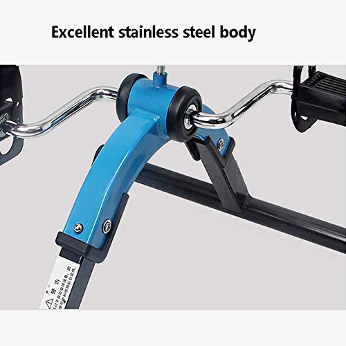 Image of Pedal Exercisers Foldable Pedal Trainer Exercise Bike Fitness Gear arm and Leg Trainer Training Device Mini Bike Exerciser Bike Pedal Exerciser Fitness Leg Cardio Training