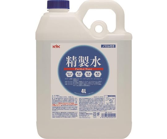 古河薬品工業 精製水 4L 05-041