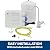 GE 3 Stage Reverse Osmosis Under Sink Water Filtration System with Faucet & Filters | Reduces 95+ Impurities including Lead, Chlorine, Arsenic | Filters FQ18PN, FQ18MN |GXRQ18NBN