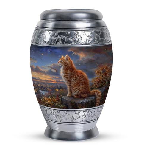 Image of Enigmatic Pet Urn Cat Urns for Ashes - Small Urn for Ashes - Small Urns for Mom - Adult Cremation Urns - Funeral Urns for Adult Ashes Women - Urn for Ashes Adult Male (Size - 3inch,1pcs)