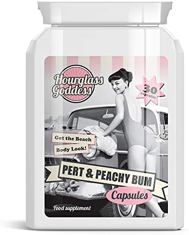 Pert & Peachy Bigger Bum Butt Enhancement 30 Capsules Per Bottle