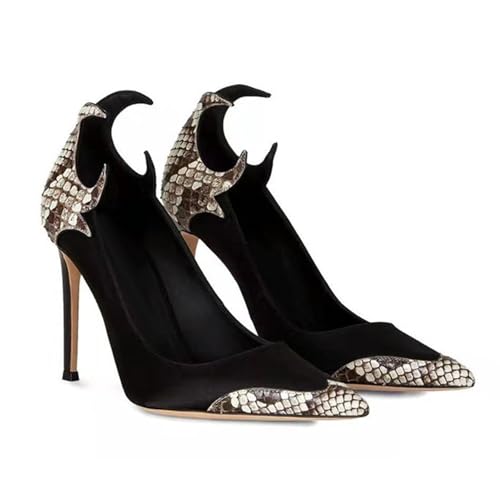 Escarpins à talons aiguilles serpent : vos chaussures polyvalentes du bureau aux soirées