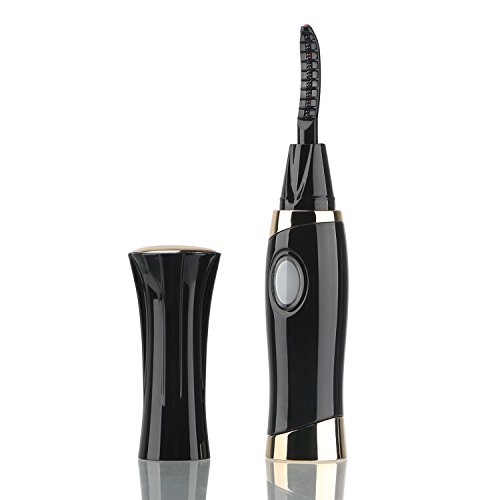 Preisvergleich Produktbild Segbeauty Beheizbare Wimpernzange, Wimperlockenstab Elektrische Aufladbar USB Wimpernformer-Werkzeug für Schmerzfreie Geschwungene Wimpern 20s schnell heizendes mit 2 Temperaturmodi
